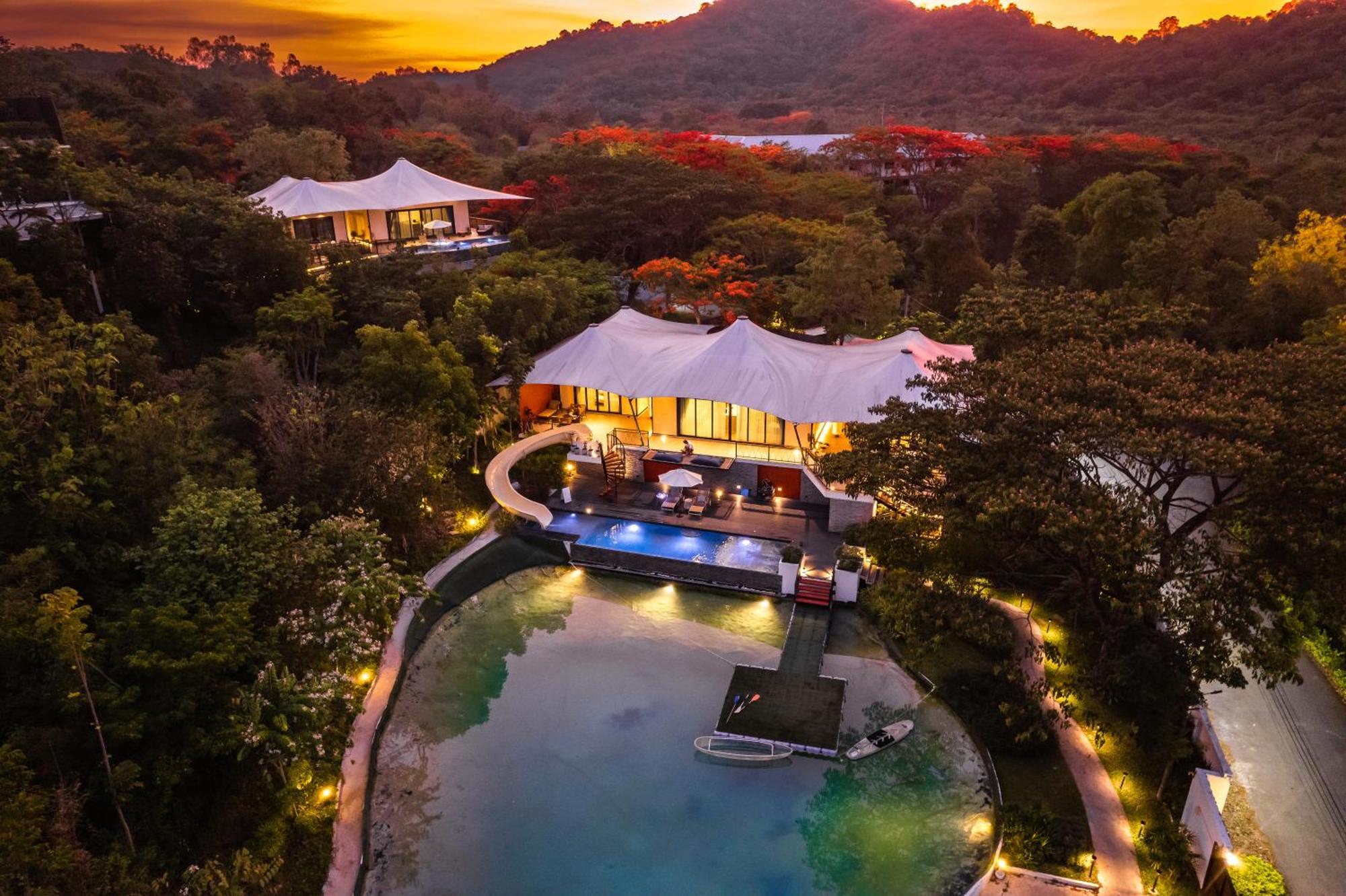 فندق Te Mata Glamping Nong Nam Daeng المظهر الخارجي الصورة