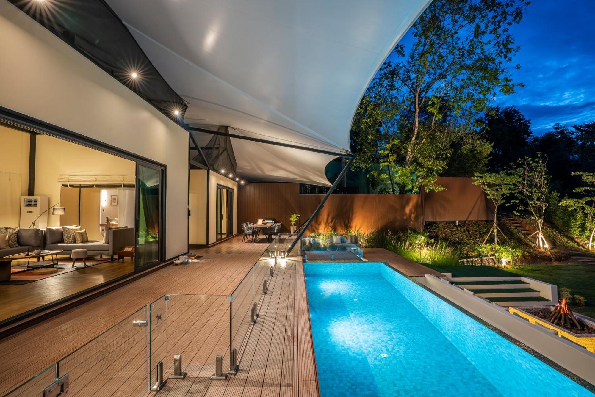 فندق Te Mata Glamping Nong Nam Daeng المظهر الخارجي الصورة