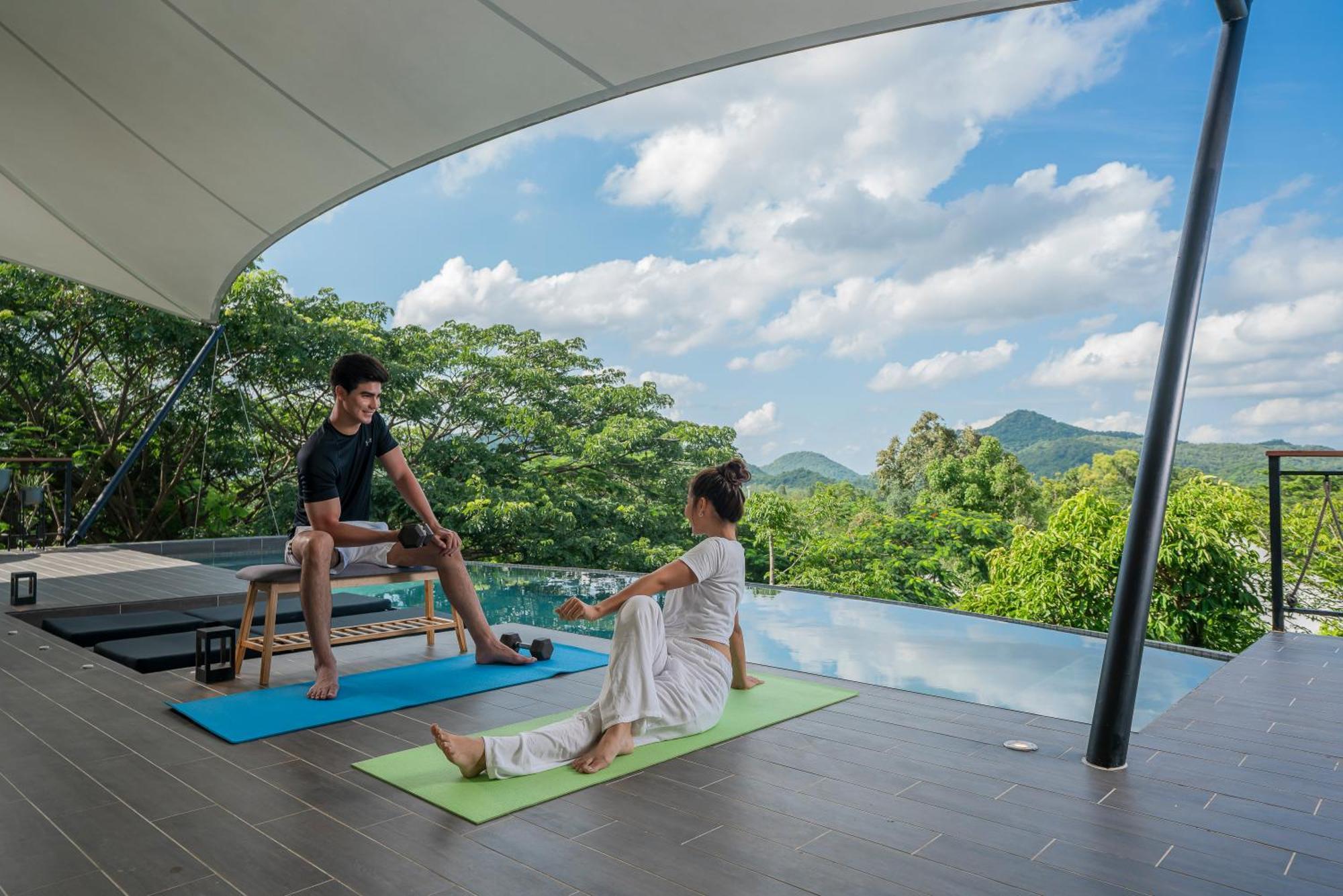 فندق Te Mata Glamping Nong Nam Daeng المظهر الخارجي الصورة
